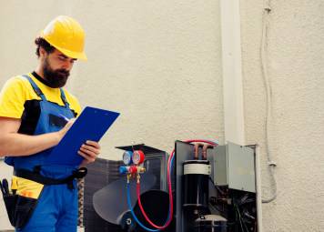 HVAC system inspection and cleaning in Dubai