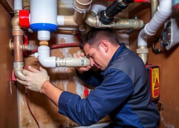 Professional Plumbing Contractor Dubai repairing commercial plumbing system