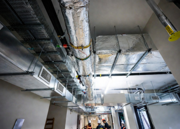 HVAC system installation and ventilation services by Eagles Crew