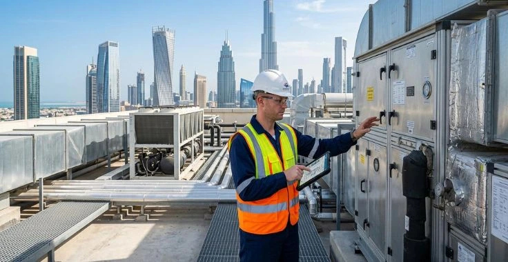 Top MEP maintenance company in Dubai servicing commercial building systems