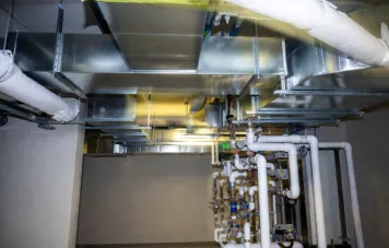 Pressurization unit and HVAC system operation